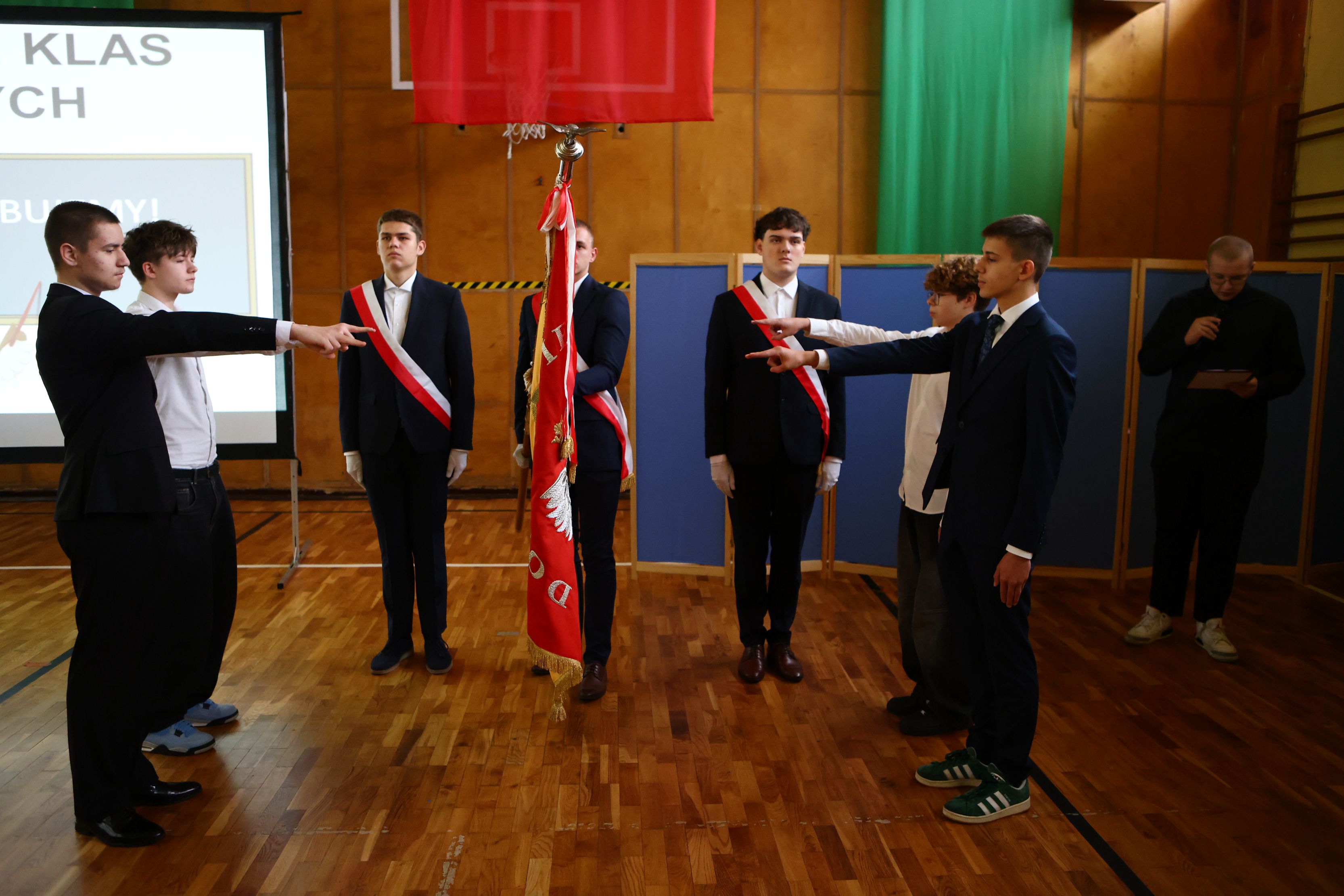 ślubowanie w szkole