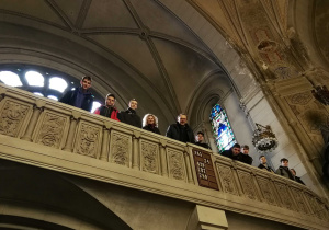 Spacer z historią łódzkich ewangelików w tle"