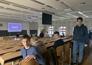 spotkanie z wykładowcami i studentami Politechniki Łódzkiej