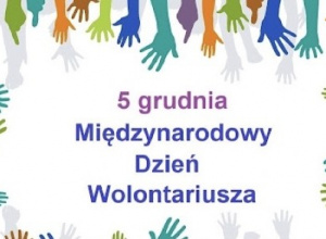 5 grudnia Międzynarodowy Dzień Wolontariusza